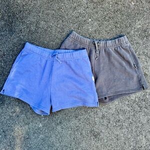 Abercrombie Kids Fleece Shorts Bundle - Both Size 15/16